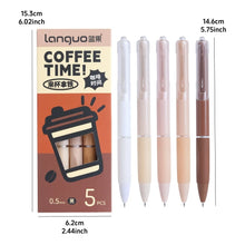 Load image into Gallery viewer, Coffee Time & Milk Foam Gel Pen Sets