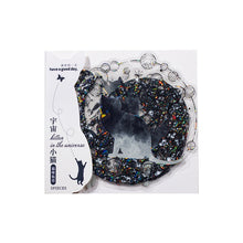 Load image into Gallery viewer, Nostalgic Nebula Laser Cat Stickers