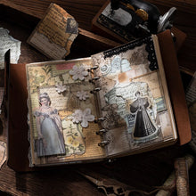 Load image into Gallery viewer, The Heart of Sewing Series Vintage Material Papers (6 Designs)