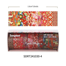 Load image into Gallery viewer, Kyoto Heritage Washi Tape Collection – Ukiyo Edition