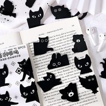 Load image into Gallery viewer, Stealthy Cat Corner Bookmarks (6pcs)