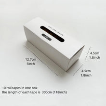 Load image into Gallery viewer, Exclusive Washi Tape Sets (10 pcs)