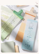 Load image into Gallery viewer, RadiantRipple Long Memo Pads (B5)