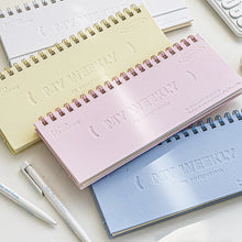 Load image into Gallery viewer, New Pastel Color Weekly Planners