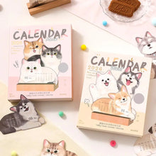 Load image into Gallery viewer, Paws & Tails 2026 Desk Calendar