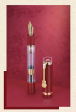 Load image into Gallery viewer, Guitar Clip Transparent Fountain Pen - Limited Edition