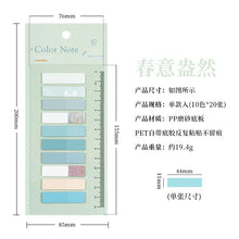 Load image into Gallery viewer, Classic Morandi Shades Sticky Index