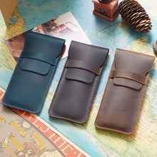 Load image into Gallery viewer, Classic Cowhide Pen Sleeve - Limited Edition - Original Kawaii Pen