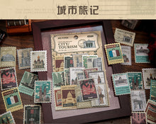 Load image into Gallery viewer, Old Post Office Series Decorative Stickers ( 6 Designs)