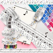 Load image into Gallery viewer, Melody Notes Washi Tape Collection – Musical Edition