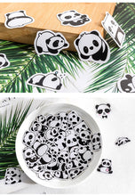 Load image into Gallery viewer, Rolling Panda Kawaii Stickers