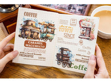 Load image into Gallery viewer, Romantic Café Series Vintage Stickers (6 Designs)