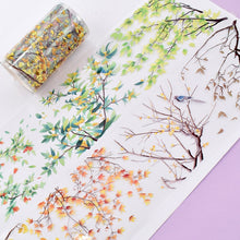 Load image into Gallery viewer, Japanese Floral Heaven Transparent Extra Large Washi Tape Sets (21 Designs)