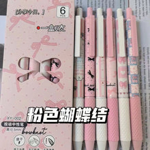 Load image into Gallery viewer, Pink Bow Dream Gel Pen Set