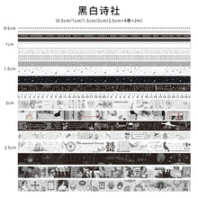 Load image into Gallery viewer, Vintage Style Ancient Washi Tape Sets - Exclusive Edition (20 pcs)