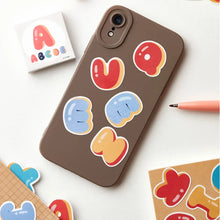 Load image into Gallery viewer, Bubble Alphabet & Number Stickers