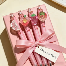 Load image into Gallery viewer, Peach Boba Charm Pen - Original Kawaii Pen