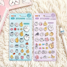 Load image into Gallery viewer, 🌸 Chiikawa Puffy Friends Sticker Set – Kawaii Edition