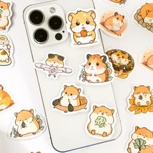 Load image into Gallery viewer, Adorable Hammy Stickers