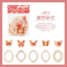 Load image into Gallery viewer, Mirror Dream Series Gold Foiled Butterfly Stickers - Limited Edition