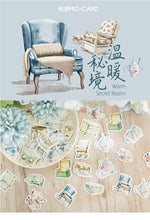 Load image into Gallery viewer, Warm Secret Realm Vintage Style Beauty Box Stickers