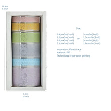 Load image into Gallery viewer, Misty Lace Serenade Washi Tape Sets - Limited Edition