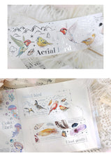 Load image into Gallery viewer, Vintage Style Beautiful Nature Gilded Washi Tapes