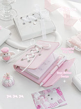 Load image into Gallery viewer, 🎀 Ballerina Dreams M5 Binder Journal – Kawaii Edition