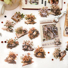 Load image into Gallery viewer, Coffee Diary Series Waterproof Stickers
