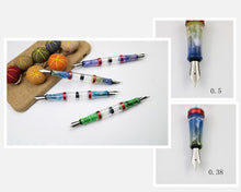 Load image into Gallery viewer, GlassyGrip Dual Nib Fountain Pens