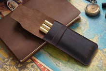 Load image into Gallery viewer, Classic Cowhide Pen Sleeve - Limited Edition - Original Kawaii Pen
