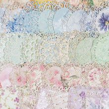 Load image into Gallery viewer, Vintage Flower Lace Openwork Material Paper