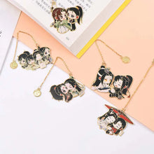 Load image into Gallery viewer, Cute Japanese Style Metal Bookmarks
