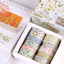 Load image into Gallery viewer, The Floating Series Gold Foiled Washi Tape Sets (10 pcs a set)