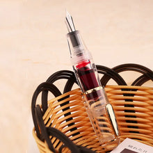 Load image into Gallery viewer, Moon Man Series Mini Transparent Fountain Pen - Limited Edition
