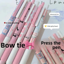Load image into Gallery viewer, Pink Bow Dream Gel Pen Set