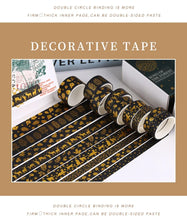 Load image into Gallery viewer, The Floating Series Gold Foiled Washi Tape Sets (10 pcs a set)