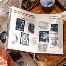 Load image into Gallery viewer, Time Notes Series Floral Gilded Washi Tapes (4 Designs)