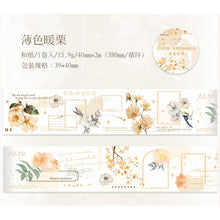 Load image into Gallery viewer, Inked Petal Fantasy Washi Tapes