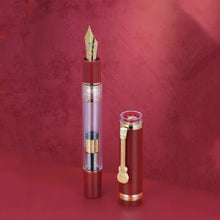 Load image into Gallery viewer, Guitar Clip Transparent Fountain Pen - Limited Edition