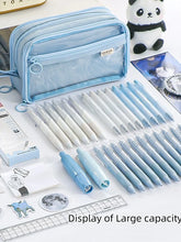 Load image into Gallery viewer, Dual-side Transparent Large Capacity Pencil Case