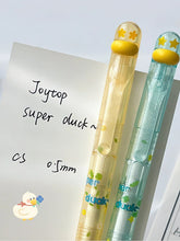 Load image into Gallery viewer, Crystal Duckie Gel Pen Set – Kawaii Writing Edition