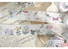 Load image into Gallery viewer, Vintage Style Beautiful Nature Gilded Washi Tapes