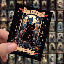 Load image into Gallery viewer, Midnight Feline Fantasy Stickers