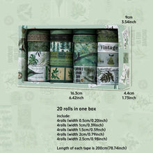 Load image into Gallery viewer, Vintage Blossom Washi Tapes