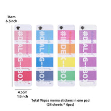 Load image into Gallery viewer, Gradient Glow Memo Pad