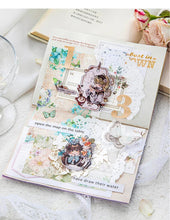Load image into Gallery viewer, Nostalgic Blooms and Butterfly Parchment Material Paper