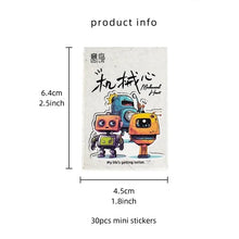 Load image into Gallery viewer, Mechanical Heart Stickers