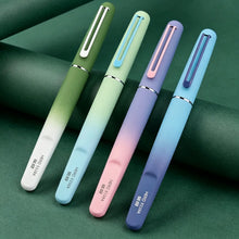 Load image into Gallery viewer, HERO Aurora Gradient Fountain Pen Set – Signature Edition