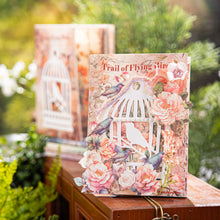 Load image into Gallery viewer, Vintage Style Floral & Birds Material Paper Sets